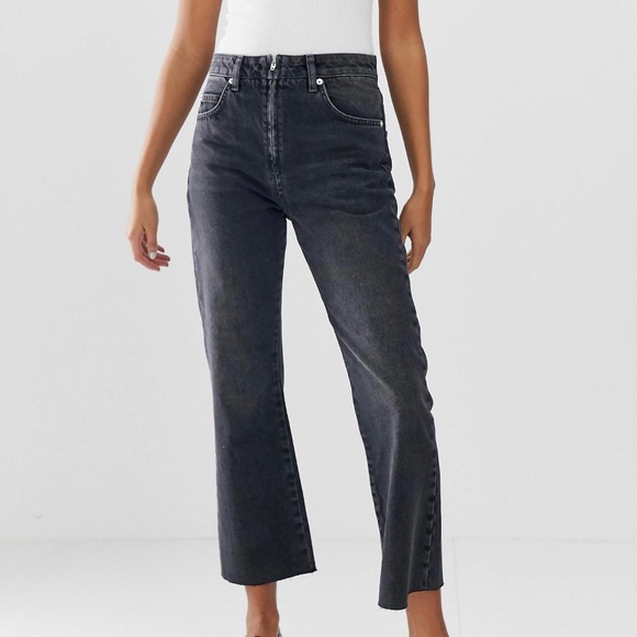 ASOS Design crop flare jeans NWT - Picture 1 of 7